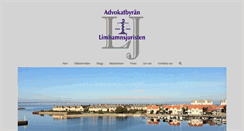 Desktop Screenshot of limhamnsjuristen.se